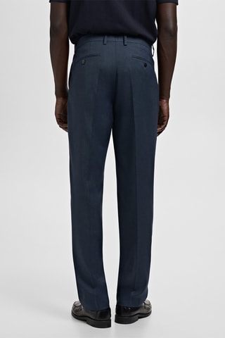 Pantalon de costume London regular-fit - Bleu marine