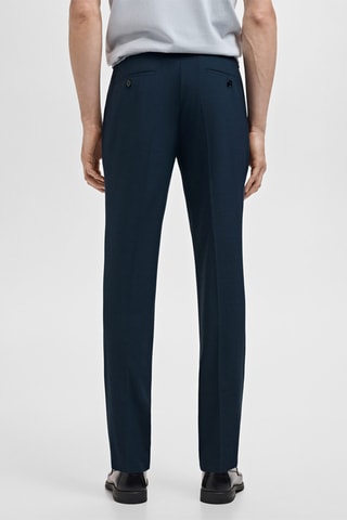 Pantalon costume Parí super slim-fit - Bleu