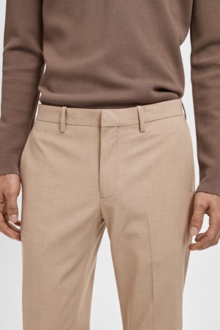 Pantalon costume Paris coupe slim - Beige