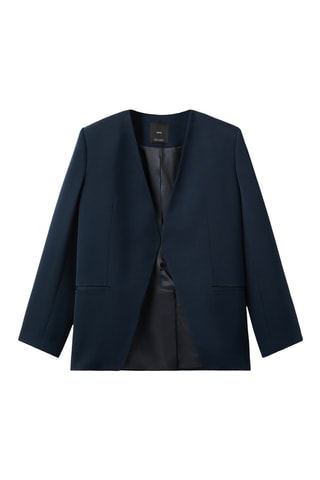 Blazer costume croisé - Bleu marine