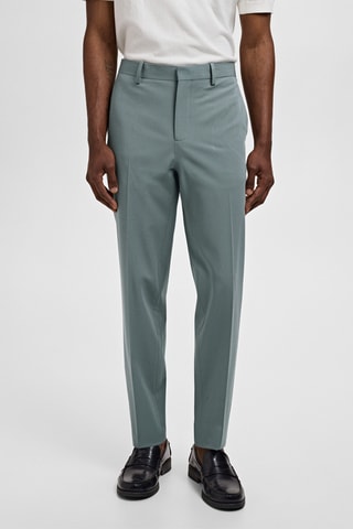 Pantalon costume Parí super slim-fit - Vert d'eau