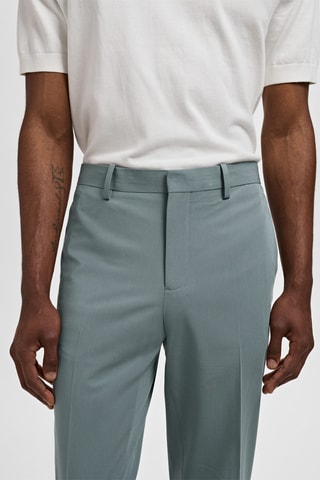 Pantalon costume Parí super slim-fit - Vert d'eau