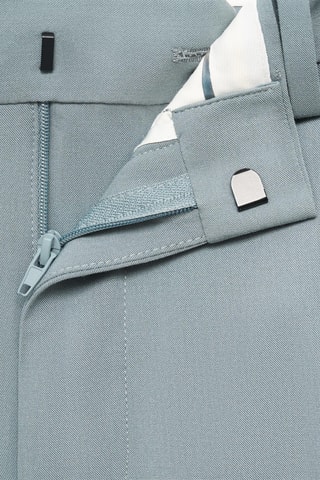 Pantalon costume Parí super slim-fit - Vert d'eau