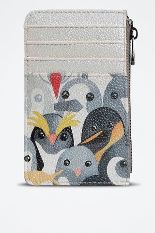 Monedero de piel vegana - Multicolor