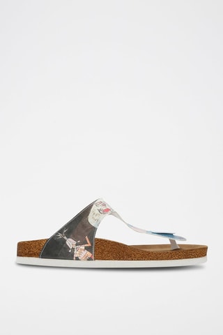 Chanclas Yabara with Fish - Azul marino