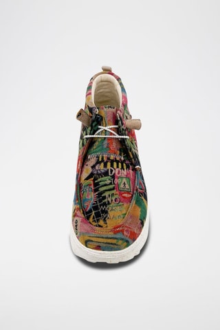 Zapatillas de piel vegana con plataforma Nova - Multicolor