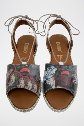 Sandalias de piel vegana Pure Reflection - Negro