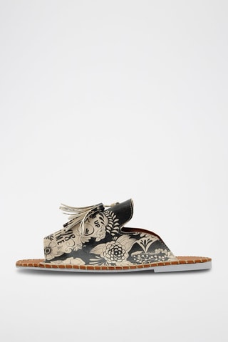 Sandalias DonT Give Up - Negro y crudo