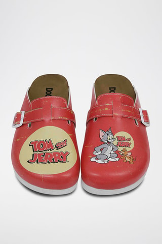 Zuecos con plataforma Tom y Jerry Warner Bros - Naranja y amarillo