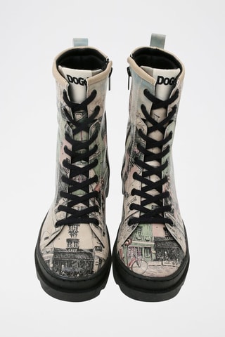 Botines Bonjour Paris  - Multicolor