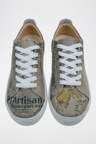 Zapatillas de piel vegana Artisan  - Multicolor