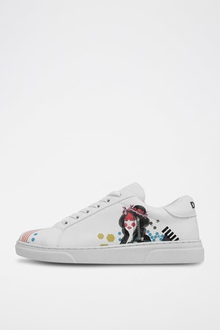 Zapatillas de piel vegana Bring Your Colours to Life  - Multicolor