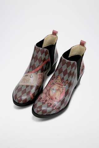 Botines Chelsea de piel vegana Eve  - Multicolor