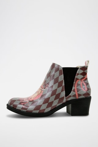 Botines Chelsea de piel vegana Eve  - Multicolor