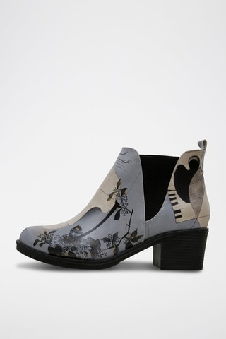 Bottines Chelsea en cuir vegan Eve  - Multicolore
