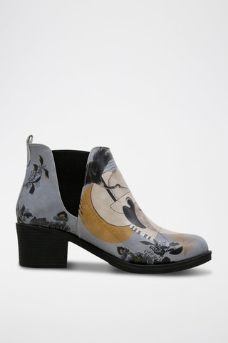 Bottines Chelsea en cuir vegan Eve  - Multicolore