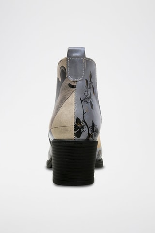 Bottines Chelsea en cuir vegan Eve  - Multicolore