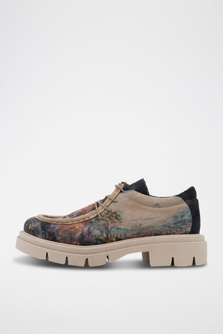 Derbies de piel vegana Shu  - Multicolor