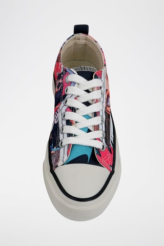 Tenis con plataforma Liria - Multicolor