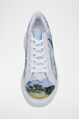 Zapatillas Vincent van Gogh A Wheat Field with Cypresses  - Multicolor