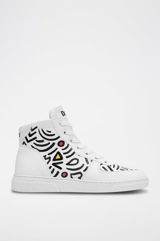 Zapatillas altas Abstract Outline  - Multicolor