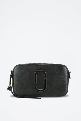 Sac bandoulière en cuir Snapshot - Noir
