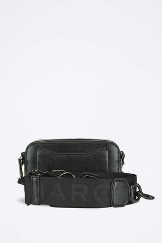 Sac bandoulière en cuir Snapshot - Noir