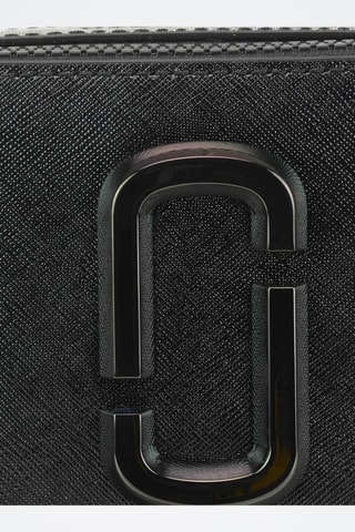 Sac bandoulière en cuir Snapshot - Noir