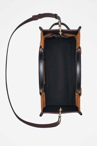 Cabas en cuir - Marron