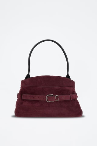 Sac à main en cuir - Bordeaux
