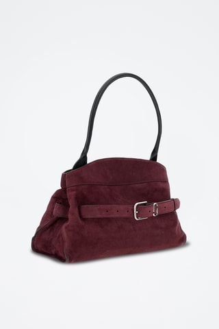 Sac à main en cuir - Bordeaux