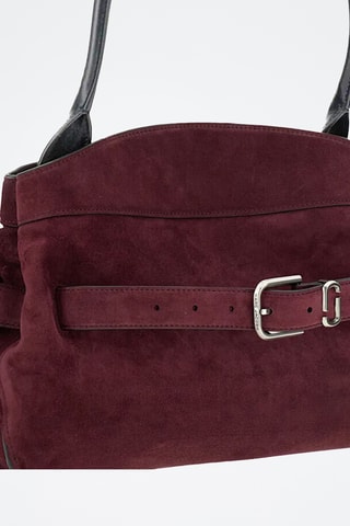 Sac à main en cuir - Bordeaux