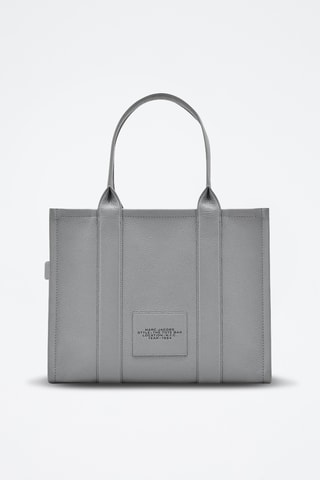Cabas en cuir - Gris
