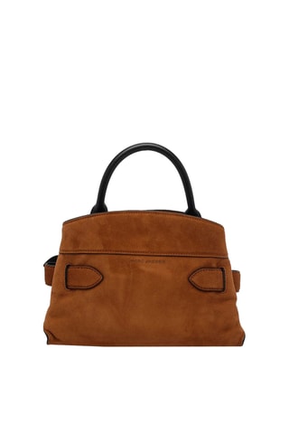 Sac à main en cuir suédé Dakota - Camel