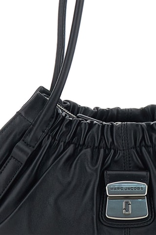 Sac porté épaule en cuir Cristina - Noir