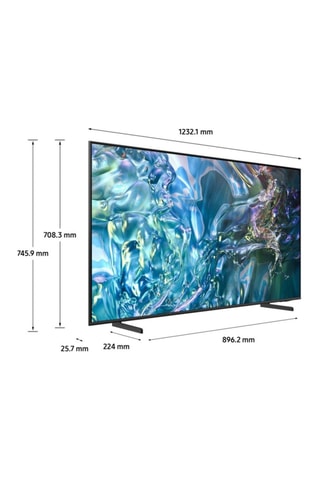 Téléviseur Samsung 65" 4K TV QLED 2024 QE65Q60D - 165 cm