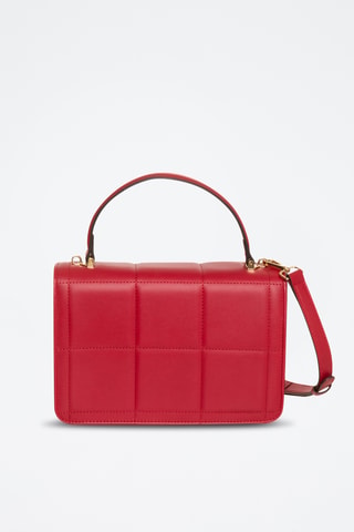 Borsa a tracolla in pelle Peline - Rosso