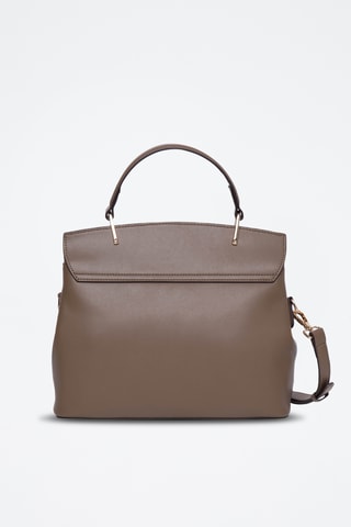 Borsa a mano in pelle Ninon - Marrone