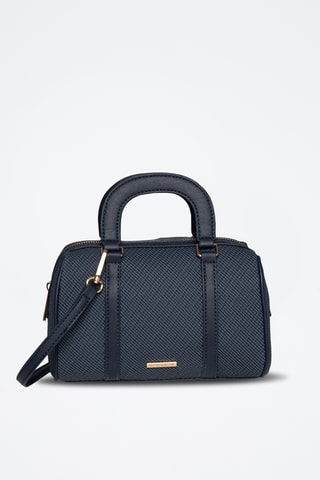 Borsa a mano in sintetico Anemone - Blu