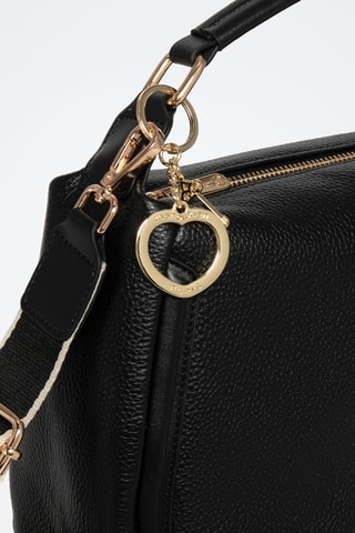 Borsa a mano in pelle Ziani - Nero