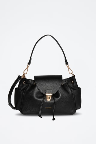 Borsa a mano in pelle Rosita - Nero