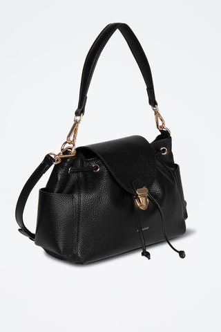 Borsa a mano in pelle Rosita - Nero