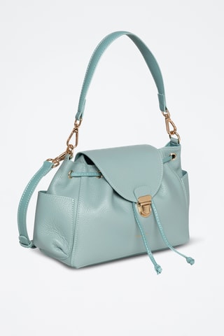 Borsa a mano in pelle Rosita - Blu