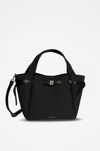 Borsa a mano in sintetico Amaia - Nero