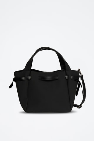 Borsa a mano in sintetico Amaia - Nero