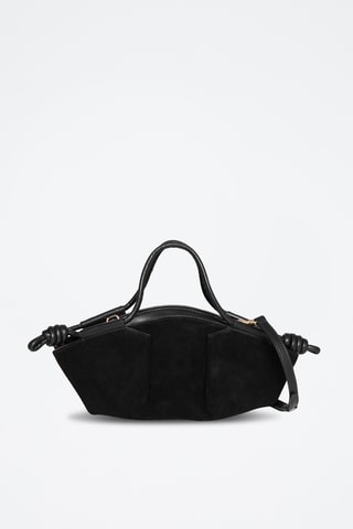 Borsa a mano in pelle Soel - Nero