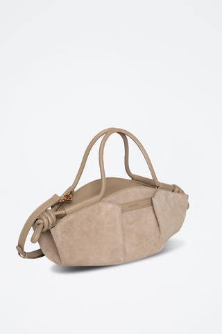 Borsa a mano in pelle Soel - Beige