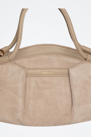 Borsa a mano in pelle Soel - Beige