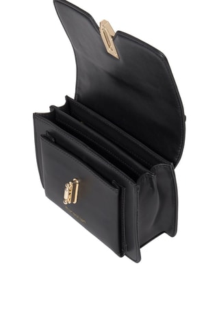 Borsa a mano in pelle Dovy - Nero