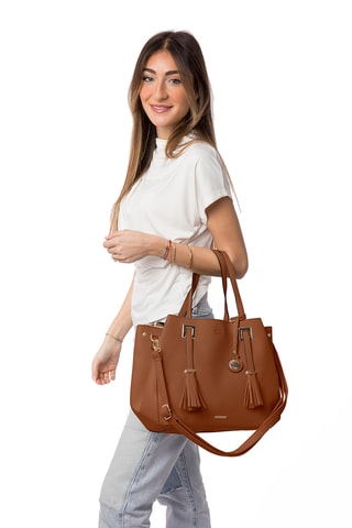 Borsa a spalla Johan - Marrone